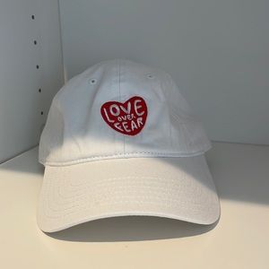 Seek Discomfort Love Over Fear White Hat